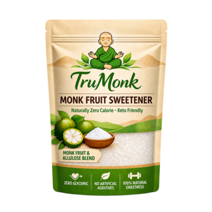 TruMonk Monk Fruit Sweetener 200g | Monk Fruit & Allulose Blend